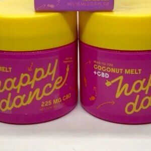 2PC HAPPY DANCE: 2 COCONUT MELT CREAM 3.6OZ EXP 12/2022